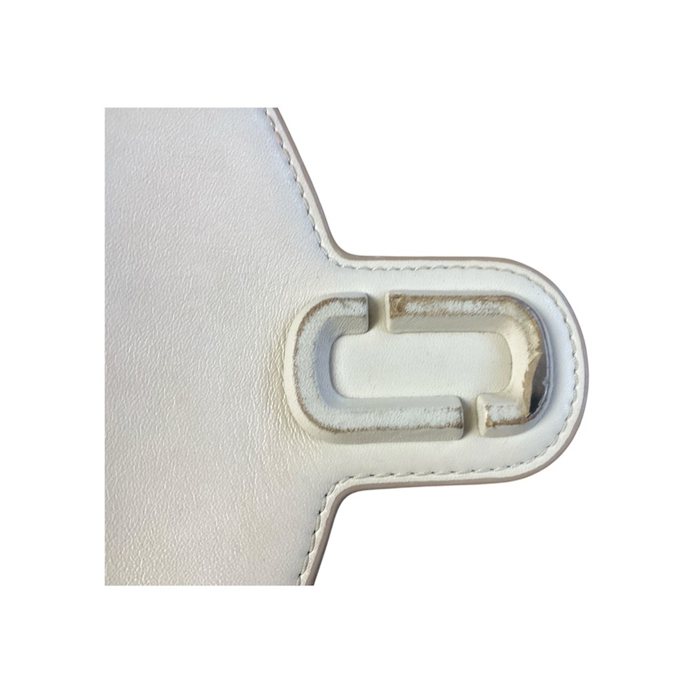 Marc Jacobs Cream Crossbody Bag with Logo Strap - Picture 5 of 10
